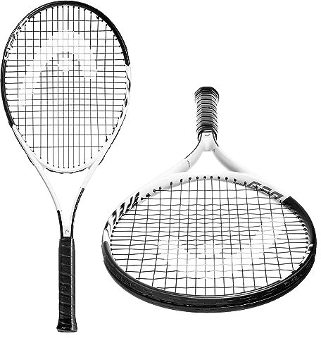 HEAD Geo Speed Adult Tennis Racquet - 27” Lightweight Pre-Strung Tennis Racket, 4 3/8” Grip - Power and Speed for Beginners & Intermediate Players