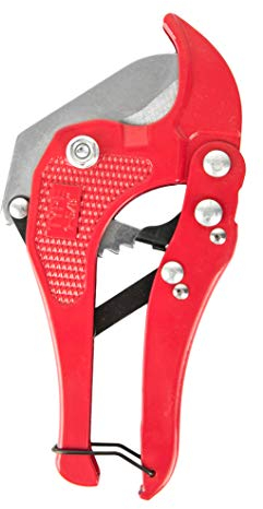 ADGO Forbici Tagliatubi 0-42 mm PEX PP PE PVC PPR, Forbici per Tubi in Plastica Cavi Elettrici, Lavori Domestici Idraulico Elettricista, 1 pezzo