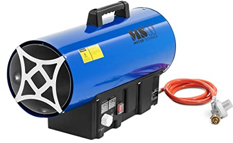 MSW MSW-GH-BD-30000 Canon à air chaud 30000 W 310 m² Chauffage de chantier gaz Canon à air chaud fioul Canon à chaleur gaz