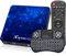 Android 12.0 TV Box, 4GB RAM 64GB ROM RK3318 Quad-Core 64-bit Cortex-A53, Android Box mit 2.4G/5G WiFi6 Bluetooth 5.0, Media Player Unterstützung 3D 4K UHD Videos mit Mini-Tastatur