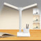 KEWUZY Lampe de Bureau,40 LED Double Bureau,Lampe Tactile LED Dimmable Luminosité & 5 Modes,Protection des Yeu Lumiere Bureau USB pour éclairage de Bureau Lire Étude