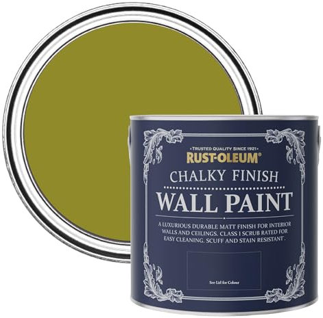 Rust-Oleum Green Matt Emulsion Wall Paint - Pickled Olive 2.5L