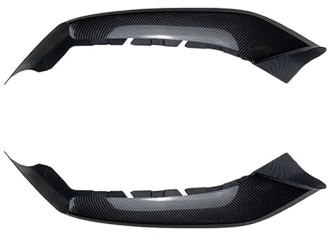 DYOG Auto Front Hinteren Spoiler Stoßstange Lippe für BMW G30 G31 M Sport 2018-2020, Vordere Hinteren Stoßstange Diffusor Kinnschutz Antikollisions Zubehör,B Carbon Pattern