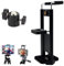 SRIKEKL(2 Sets Pack) Dual Side Mount Clamp Holder for Tablet PC and Phone+Mini 1/4 Rotatable Ball Head Adapter, Connected to Tripod,Compatible with Ipad, Iphone, and Other Tablets or Smartphones