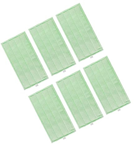 Mopa de microfibra para VORWERK SP600, 6 unidades, repuesto para el hogar, accesorios de repuesto para el hogar, trapeador de uso comercial