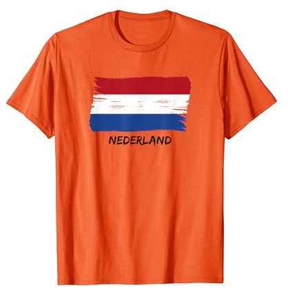 Holland Oranje Fan Flagge Niederlande T-Shirt