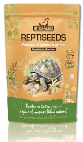 Reptiles Planet - Reptiseeds - Mezcla de Semillas para Tortugas - 100 g