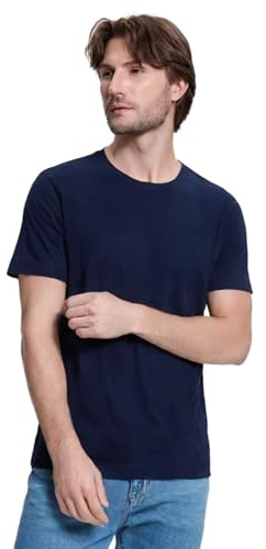 viviAura Merino Herren T-Shirt aus 100% extrafeiner Merinowolle – Ultraleicht, atmungsaktiv, geruchsneutral und temperaturregulierend – ideal für Alltag, Sport und Reisen