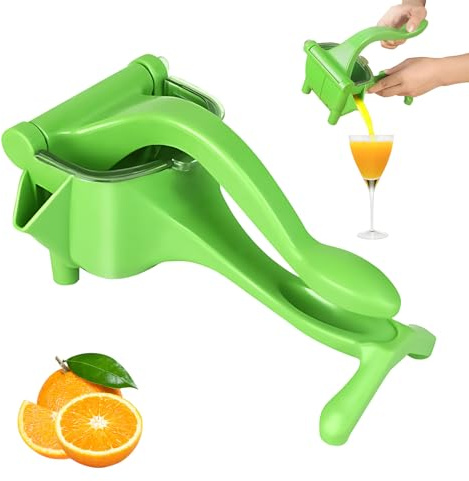 Casbomy Ultimate Juice Squeeze, Exprimidor robusto Manual, Exprimidor de Frutas Manual Portátil Extraíble Exprimidor de Limón Para Prensar Frutas, Fácil De Limpiar Exprimidor De Frutas Manual