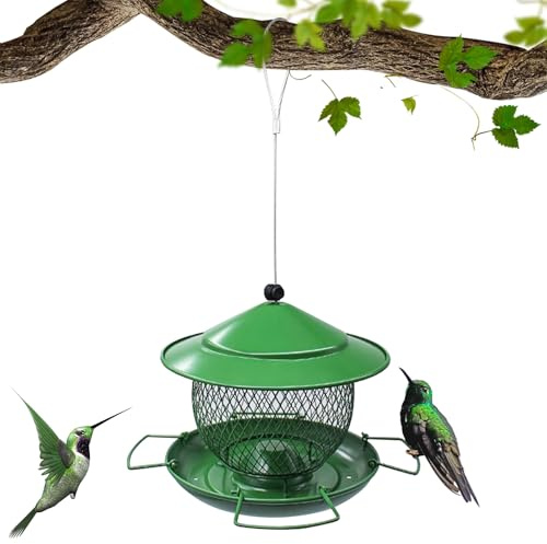 Distribuidores De Alimentos Para Aves Exteriores,Dispensador Multipropósito Colgante Para Pájaros | Versátil para Casa Jardín Terraza Balcón
