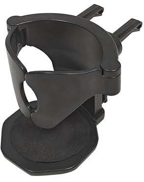 AUJSHDH Getränkehalter Auto, für Smart fortwo 451 450 452 453 454 Cabrio Forfour Auto Becherhalter mit Verstellbarer Boden und Untersetzer Für Kaffeebecher Und Getränkedose,A