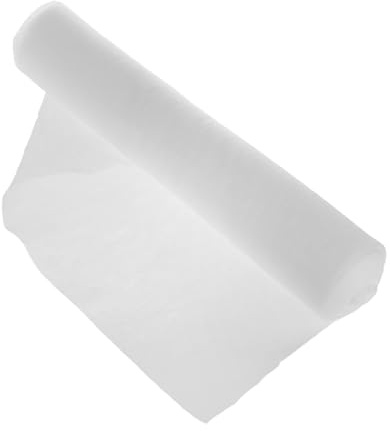 NUOBESTY Nonwoven Fabric Grease Filter Paper 10m for Kitchen Range Hood, Oil Absorbing Sheet with Magnetic and Hook Fasteners for Cooker Hood Cleaning