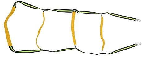 TARSHYRY Bootsleiter, Bootsleiter für Fischerboot, Bootsstrickleiter, mit Haken, Strickleiter für Schlauchboot, Kajak, Motorboot, Kanufahren