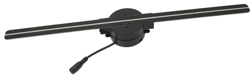 Ventilatore olografico 3D da 42 cm, proiettore WiFi, display pubblicitario, luce HD, for negozi, bar, feste di Natale