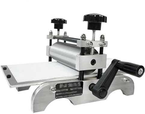 Manuell lamineringsgravering pressmaskin, justerbar rullhöjd för precision artistiskt tryck, tydliga och jämna resultat