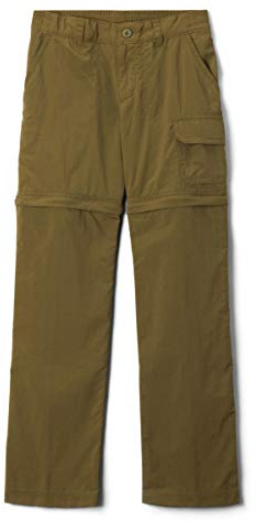 Columbia Girl's Silver Ridge™ IV Convertible Pants (Little Kids/Big Kids) New Olive XL (18-20 Big Kid)