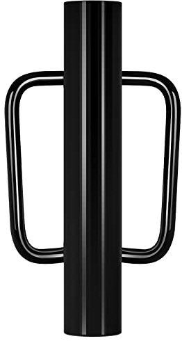 Gtongoko Fence Post Driver/Rammer 18LB, Heavy Duty Hand Post Pounder with Handle for U Fence Post, Post Hole Diggers 17 Inch Black