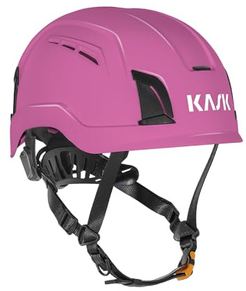 KASK Schutzhelm Zenith X Air, Bauhelm, Kletterhelm, Arbeitshelm, Drehrad Gr. 52-63 cm, Belüftungsystem, Farbe:pink