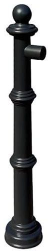 BAUER - Stilpoller-Alu Eckpfosten für Oberholm 90°, Überflur 900mm.