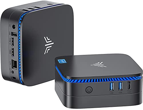 NiPoGi AK1PRO Mini PC Ιntel Celeron N5105(bis zu 2.9GHz),16GB RAM 512GB ROM Mini Desktop PC, Micro Desktop Computer,4K UHD Dual Display/WiFi 5/BT4.2/Gigabit Ethernet/2x HDMI für Büro,Business,Heimkino