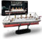 Piececool 3D Puzzle Metal RMS Titanic, Ship Transportation Craft Model Kits for Adults to Build, 3D Puzzles Adult Teens for 304 Stainless Steel, Ideal as Gifts, Home Decoration, 226 Pieces