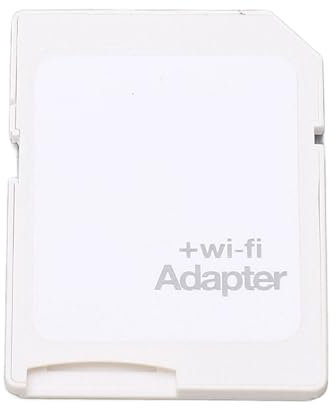 Tarjeta de Almacenamiento de Memoria, Adaptador WiFi, Transmisión Inalámbrica, Conectar hasta 3 Dispositivos, Adaptador WiFi SD para Teléfono y Tableta
