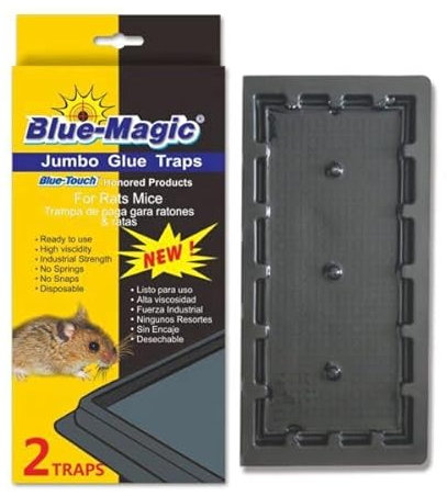 mouse trap, mouse sticky pads trap Strongest Traps for Indoors and Outdoors - Durable Reusable Traps - for Home, Office, Garden, Industry | mice trap | mouse poisoning Pack of 1 2 Trap (Yellow)