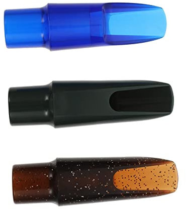 ibasenice 3stücke Mundstücke Für Saxophon Saxophonkopf Aus Kunststoff Saxophonzubehör Geeignet Für Altsaxophon Vielseitig Einsetzbar Für Übung Und Klangverbesserung