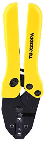 Crimpabzange, Klemme Kabeldraht -Lug Crimper Hand Crimping Tool für Netzwerk- und Telefonkabel, Ethernet -Crimp -Handwerkzeuge