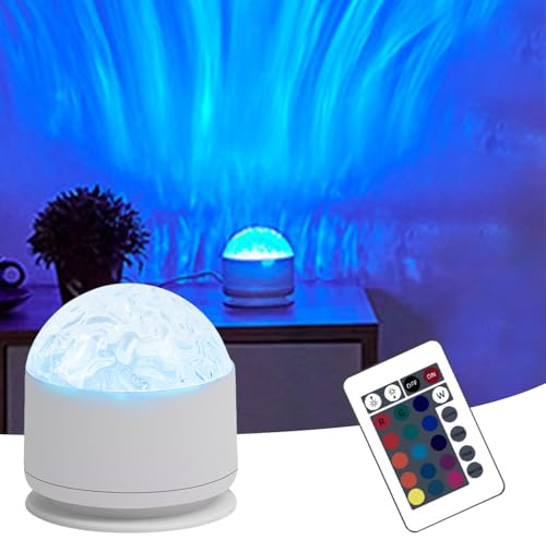 BNOYONERAS Sternenhimmel Projektor, Nordlicht Projektor Nachtlicht Aurora Polarlicht Lampe Kinder mit 16 Beleuchtung-Effekten, Geeignet für Baby Kinder Schlafzimmer Heimkino
