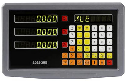 QZQJUILU Encodeur linéaire de précision pour Tour, fraiseuse à 3 Axes, Affichage numérique DRO, Compteur, encodeur linéaire, Affichage de Ligne pour fraiseuse à Fil CNC