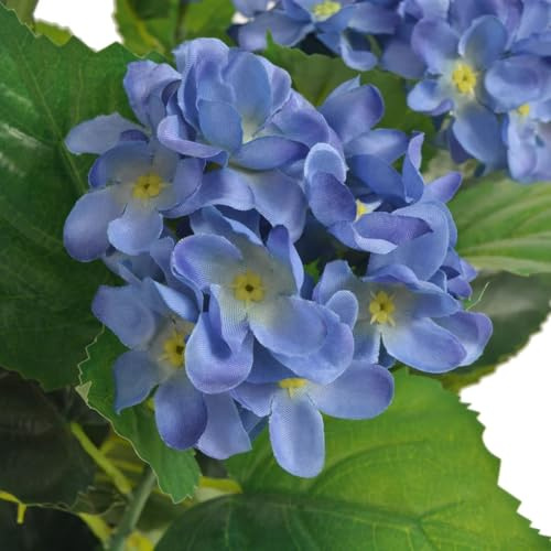 Genérico Planta Artificial Hortensia con macetero 60 cm Azul,Casa y jardín,Decoración,Flora Artificial,Azul,1.65 kg,244439
