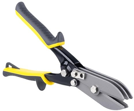 Pinza crimpatrice ergonomica a 5 lame, design per tubi rotondi irregolari, con leva migliore e riduzione dell'affaticamento della mano