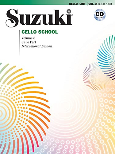 Suzuki Cello School, Vol 8: Cello Part, Book & CD: incl. CD