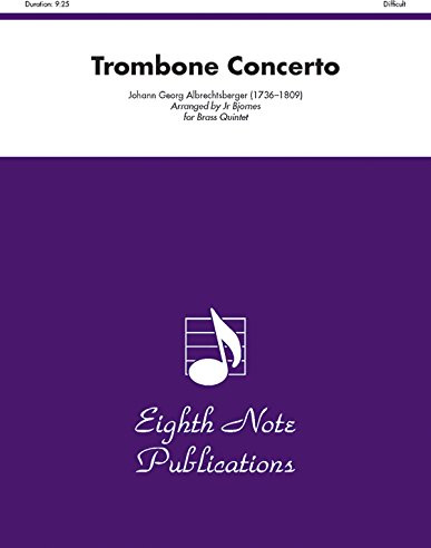 Trombone Concerto: Alto Trombone Feature, Score & Parts