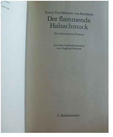 Der flammende Halsschmuck: Historischer Jugendroman