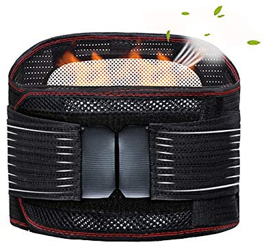 Respirable Soporte Lumbar Cinturón,Faja Lumbar Fitness, Cinturón Para Cintura/Espalda/Lumbar Protección Y Soporte (Tamaño : Metro)