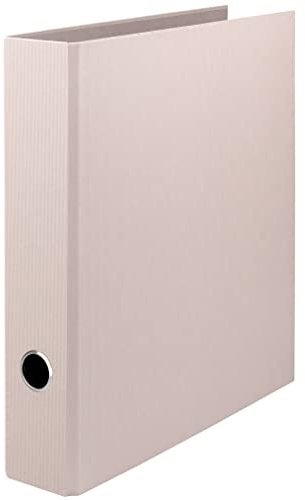 Rössler SOHO Ordner A4 schmal | Ordner DIN A4 | Aktenordner A4 | Ordner schmal mit Griffloch | DIN A4 Ordner mit Hebelmechanik | 320 x 285 x 65 mm | 1 Stück | Farbe: Rosa | Powder | Aktenordner mit Hebelmechanik und Griffloch für Dokumente, Unterlagen und Büroorganisation