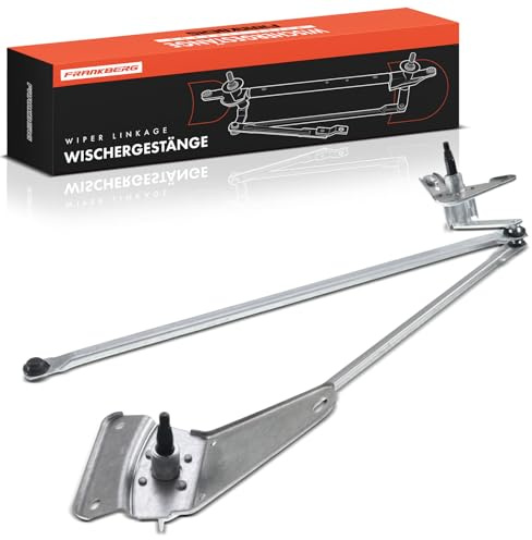 Frankberg Mecanismo del limpiaparabrisas delantero sin motor | Compatible con: Partner Combispace 5F , Berlingo/Berlingo First MPV MF, Partner Furgoneta/MPV 5 G