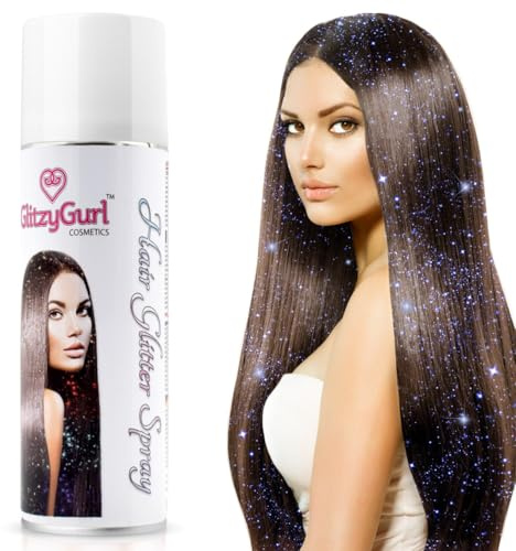 Hair Glitter Spray 125ml Made in UK (Cosmic Blue)