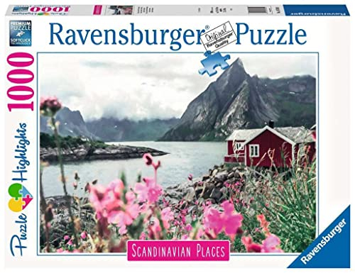 Ravensburger Puzzle Scandinavian Places 16740 - Reine, Lofoten, Norwegen - 1000 Teile Puzzle für Erwachsene und Kinder ab 14 Jahren