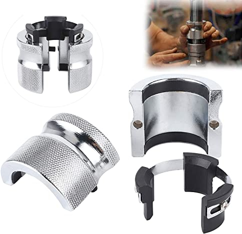 Driver per guarnizioni forcella, strumento di installazione driver per guarnizioni olio forcella regolabile da 1,5-2 pollici Design diviso universale per moto