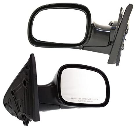 Garage-Pro Driver & Passenger Side Non-Electric Mirrors for Dodge Grand Caravan Caravan Chrysler Town & Country 2001-2007 Paintable