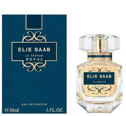 Elie Saab Le Parfum Royal 30 ml – Eau de Parfum für Frauen – Amberartiger Chypre Duft – Fesselnde Noten von Mandarine, Rose und Amber – Transparenter Glasflakon