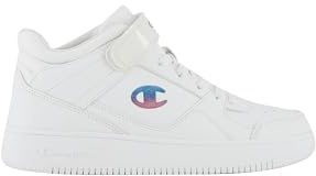 Champion Rebound Vintage Mid G GS Sneakers für Mädchen und Jungen, Weiß Ww001, 37.5 EU