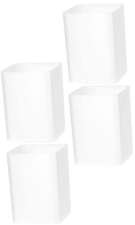 CAXUSD 1 Satz 4St Stifthalter schreibtischablage schreibtischgestell Schreibwarentopf Desktop Stiftbehälter Stift-Organizer pp Aufbewahrungskiste Veranstalter Container
