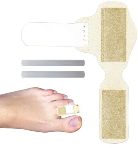 Stecca per dita dei piedi, Piastre per dita traspiranti per dita storte, Correttore per dita imbottite, piastre per dita durevoli per dita arricciate, dita piegate, fastidio alle dita