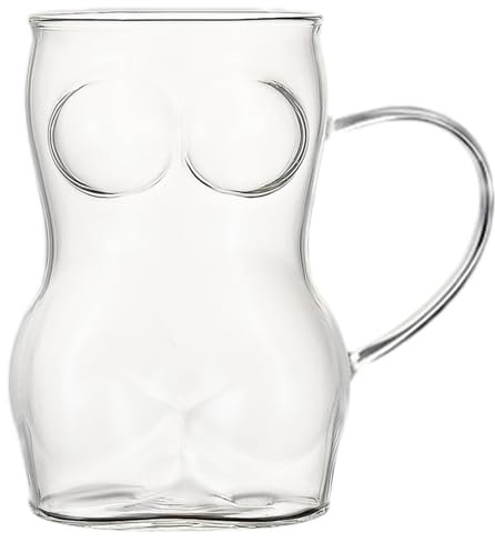 Sexy Body Beer Glasses - Artistic Beer Glasses, Water Glasses Sexy Tankards | 650ml Luxurious Freezer Safe Glassware Women's Body Shape, Cocktail Cups Glasses