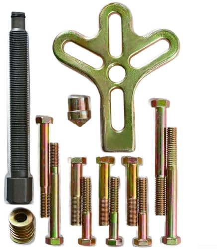 Extracteur de volant, lot de 13 extracteurs de volant d'inertie robustes avec vis rondelles pour outils de réparation de moto et camion
