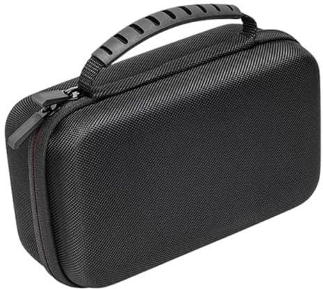 Amagogo Multimeter Carrying Case Hard Storage Bag EVA Easy to Carry, Shockproof, Smooth Zipper Portable Storage Organizer for F115C